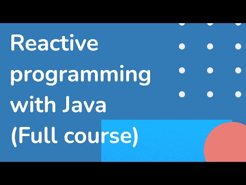 Reactive programming with Java