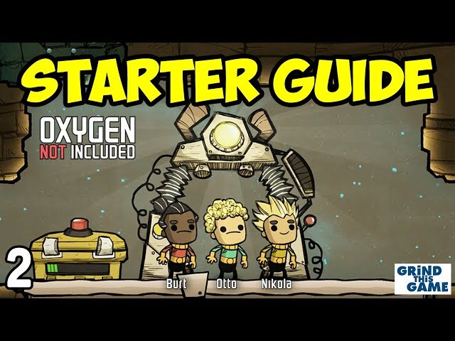 Oxygen Not Included - Tutorial Guide (2018) #2 - Jobs, Food & Research