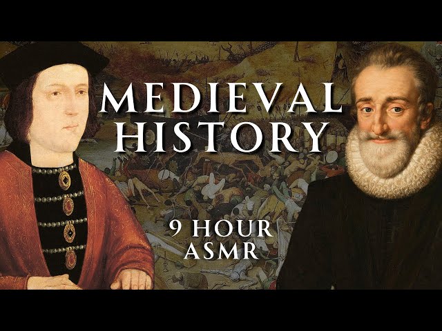 Fall Asleep to 9 Hours of Medieval History | Part 6 | Relaxing History ASMR