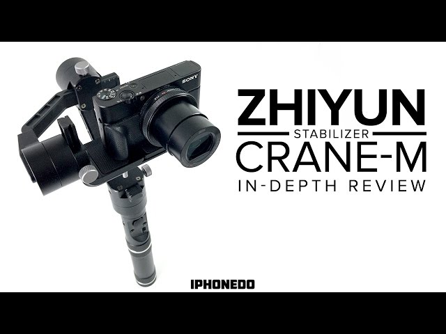 Zhiyun Crane-M Stabilizer for Point and Shoot, Mirrorless, Action Cams and Phones [4K]