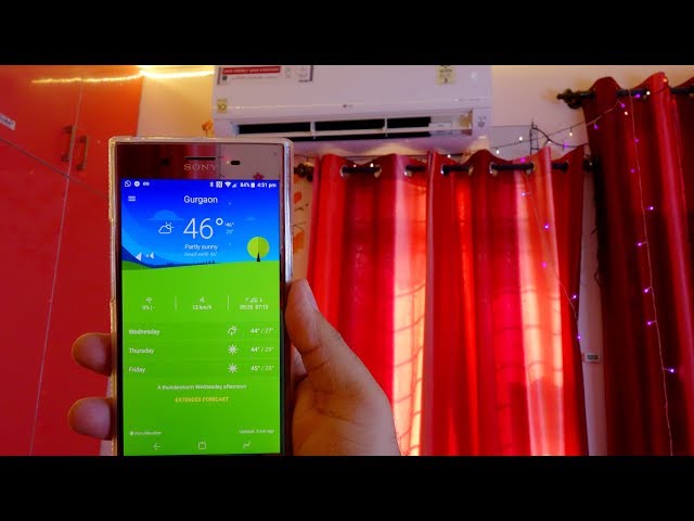 LG Dual Inverter AC on a 46-47 degree celsius day peak summer cooling performance test