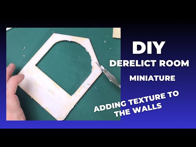 how to create - textured walls