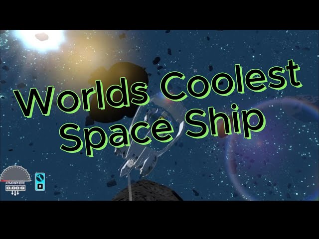 Cool sci-fi space ship remake from #stargatesg1(#trailmakers game play)