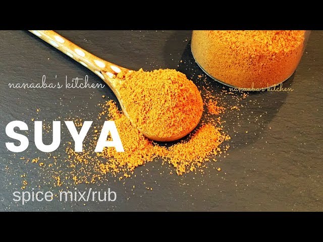 ✔How to make NIGERIAN SUYA SPICE MIX/RUB | Nanaaba's kitchen