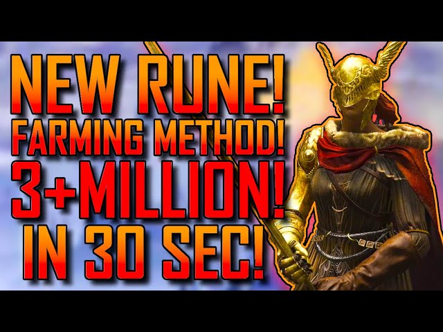 Elden Ring | 3+ MILLION Every 30 SEC! | DO THIS BEFORE DLC! | NEW RUNE Farming Method!