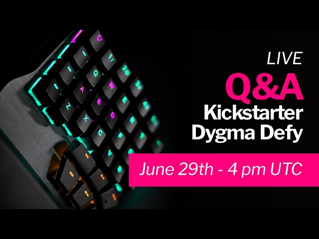Q&A Dygma Defy Kickstarter with our CEO