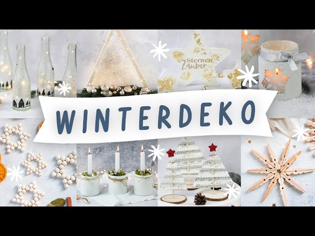 DIY WEIHNACHTSDEKO | Dekoration selbermachen| einfache & besondere Ideen für Weihnachten | TRYTRYTRY