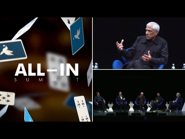 All-In Summit: In conversation with Vinod Khosla