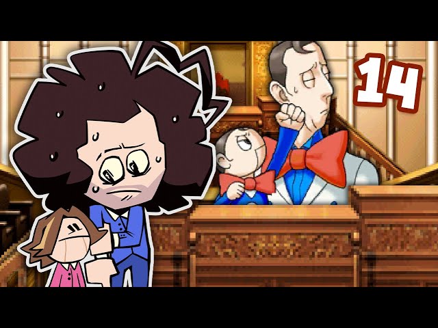 An...isosceles love triangle? | Ace Attorney: Justice for All [14]