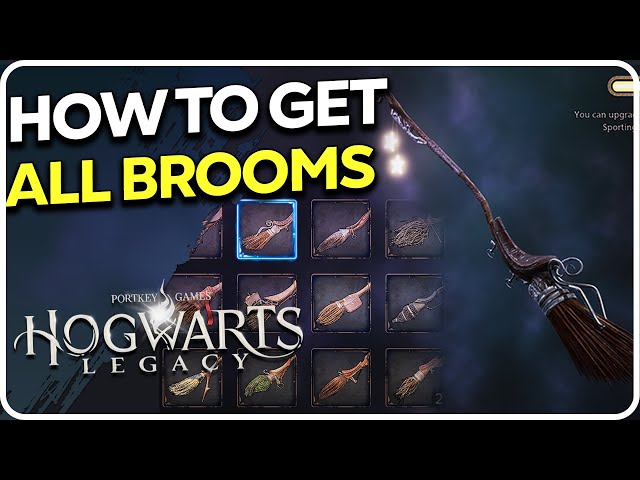 How to Get All Brooms in Hogwarts Legacy