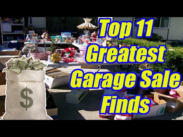 Top 11 Greatest Garage Sale Finds -Frankenstein - Lombardi - Warhol - Millions of Dollars Reselling