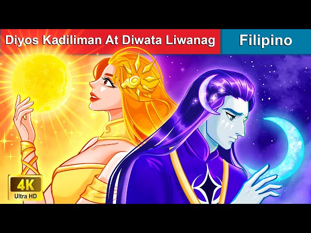 Diyos Kadiliman At Diwata Liwanag 🌞 Shadow God & Light Fairy in Filipino 💀 @WOAFilipinoFairyTales