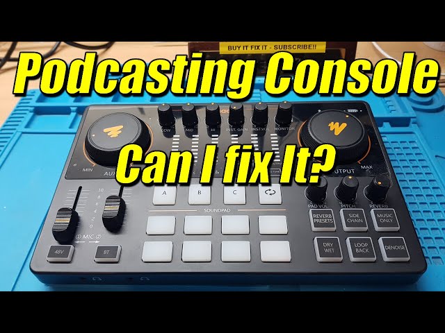 Maonocaster E2 Podcasting Console | Can I FIX it?