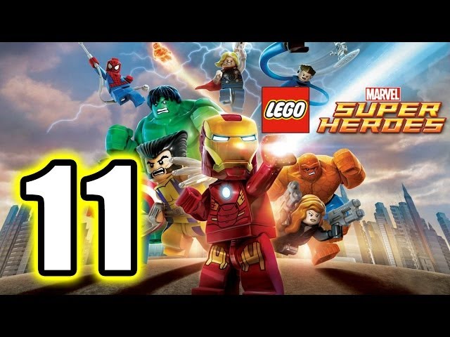 LEGO Marvel Super Heroes Walkthrough PART 11 [PS3] Lets Play Gameplay TRUE-HD QUALITY