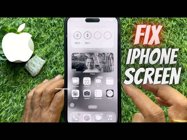How to Fix It When Your iPhone Screen Turns Black and White