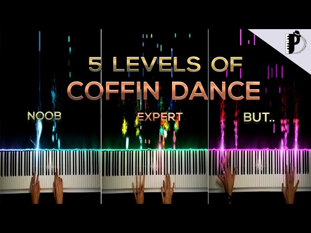 5 Levels Of Coffin Dance | NOOB to EXPERT BUT...