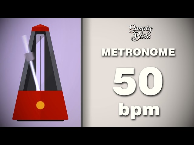 50 bpm - Metronome - (Simply Bass)