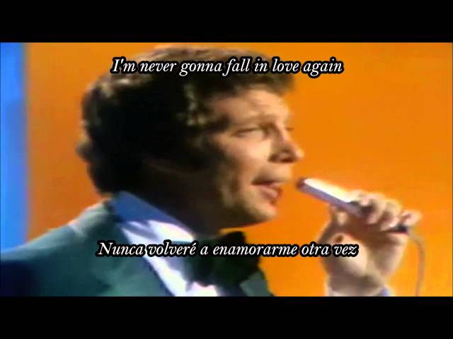I'll Never fall in love Again - Tom Jones (Subtitulado/Lyrics) HD.