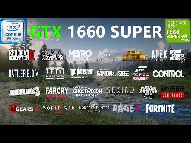 GTX 1660 SUPER Test in 25 Games