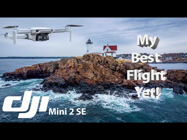 DJI Mini 2 SE - My Best flight yet! At Nubble Lighthouse in Maine