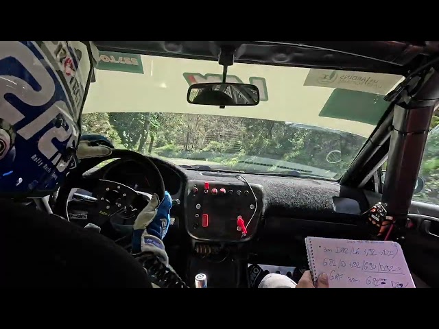 Rallye De Venasque 2024 I Es1 Murs Montée I Samani-Azzi I Honda Civic EK4 N2