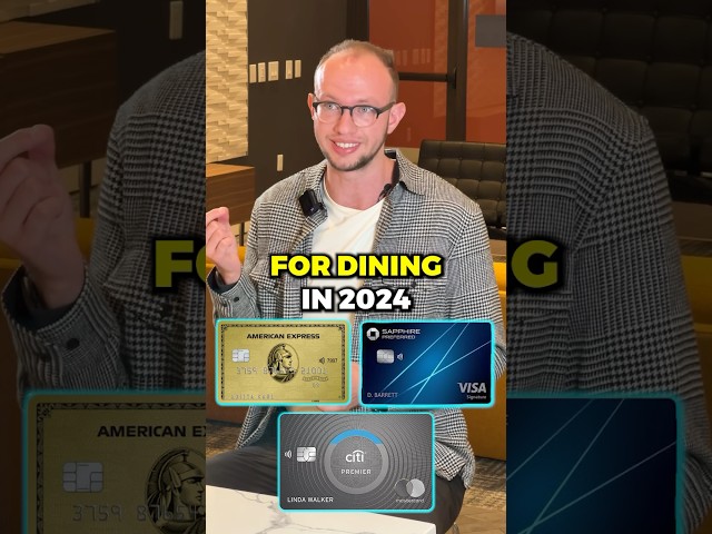 Best Credit Cards for Dining in 2024! 💳🍱
