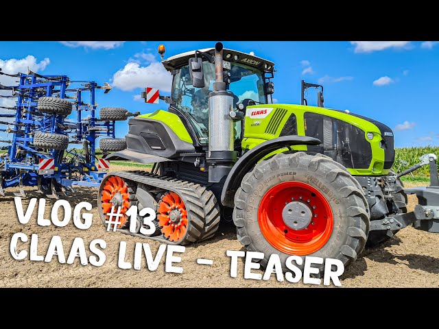 #claaslive Teaser | Die neuen Landmaschinen von CLAAS | VLOG #13
