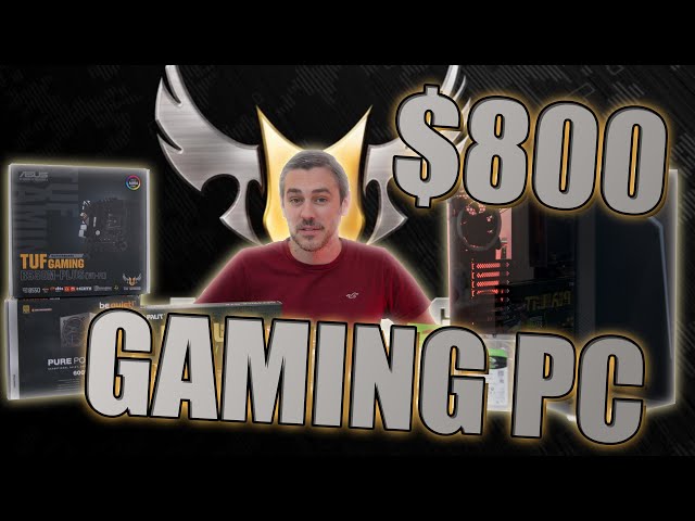 INSANE $800 Gaming PC Build 2020! [Ryzen 3 3300X & GTX 1650 SUPER]