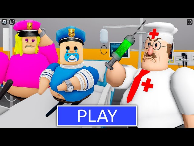 Playing Dr. Barry's Operation Mode! Barry's Prison Run Obby Walkthrough Roblox