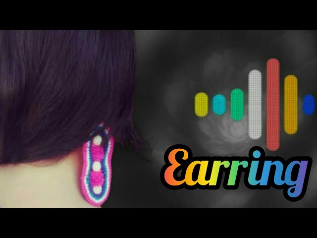 New Earring 2021 || Best DIY Embroidery Design 2021 || French Hook-Embroidery Earring || Soha Sinha