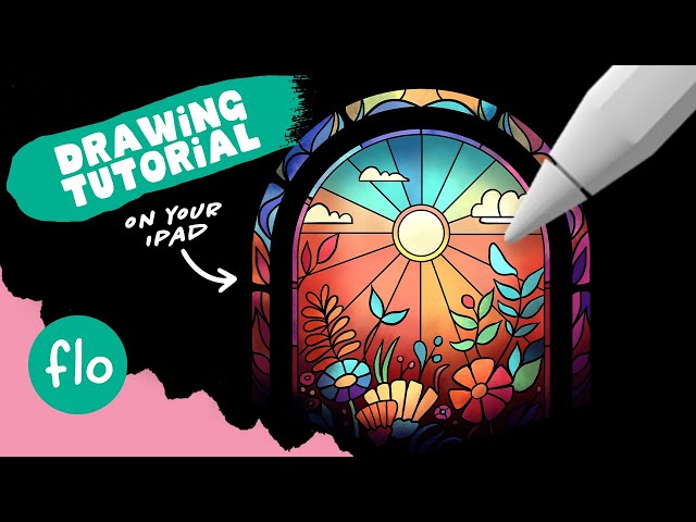 How To Create Stunning Stained Glass In Procreate - It's Easier Than You Think!