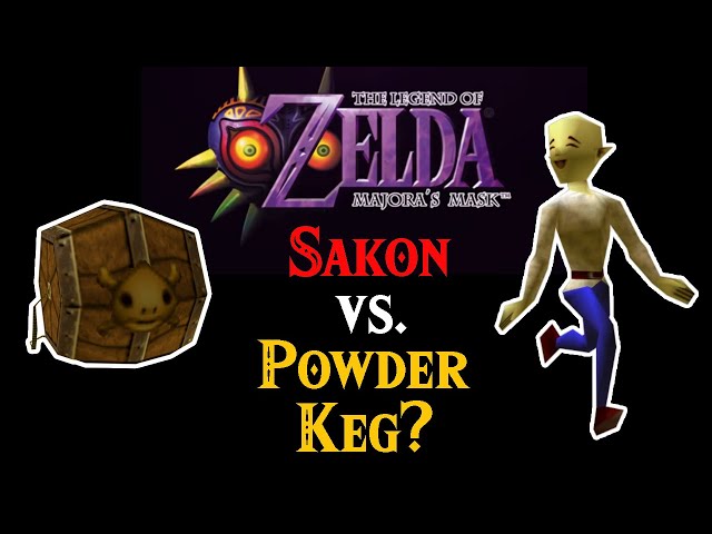 Sakon vs. Powder Keg (Zelda: Majora's Mask) - Thane Gaming