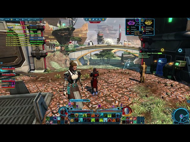 SWTOR Arena 14-04-24 Merc (singling out the enemy weak link: is this bullying??)