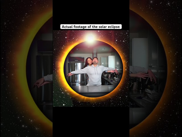 What happens when you stare into a solar eclipse/what you see! #springonshorts #comedy #solareclipse