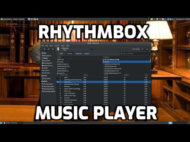 Rhythmbox Music Player for Linux