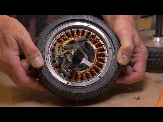 Getting inside a Hoverboard Wheel