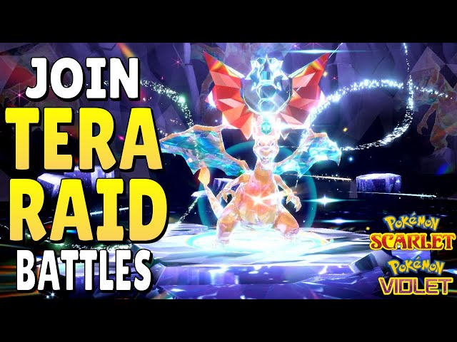 How to join Tera raid battles with friends in Pokemon Scarlet and Violet