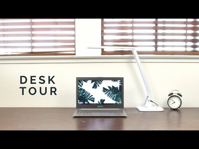 desk tour ✨ distraction-free study setup