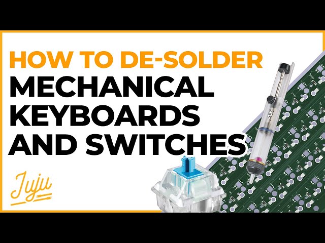 How To Desolder A Mechanical Keyboard (Switches) Like a Pro!