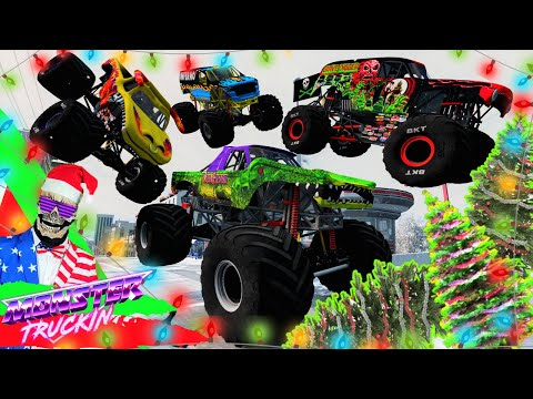 Monster Truck Mud Battle Playlist Christmas Edition