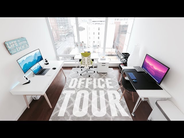 My Apartment Office Setup Tour (2017)