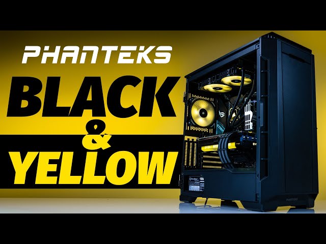 Phanteks P600s Black and Yellow Build | Robeytech
