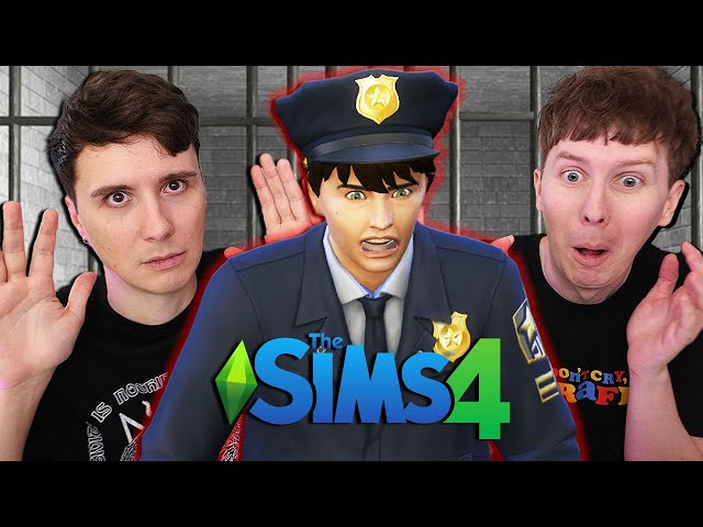 DIL TAKES DOWN THE COPS - Dan and Phil play The Sims 4: Season 2 #10