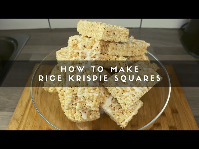 How to Make Rice Krispie Squares
