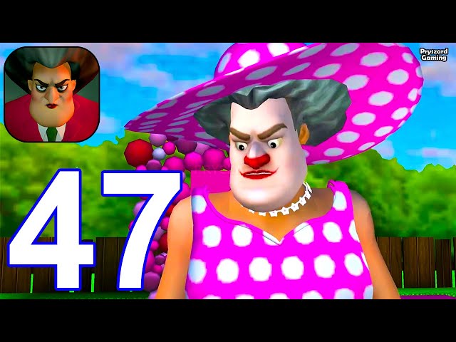 Scary Teacher 3D - Gameplay Part 47 Glamour Gala, Clowning Around, Replace Miss T Makeup Update