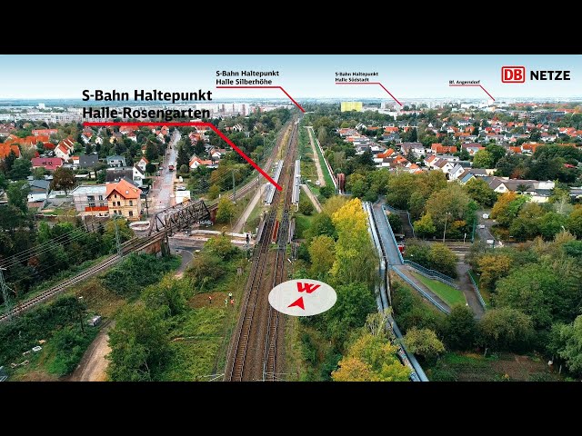 VDE 8: Bahnknoten Halle (Saale) Komplexmaßnahme Halle-Rosengarten – ESTW Angersdorf