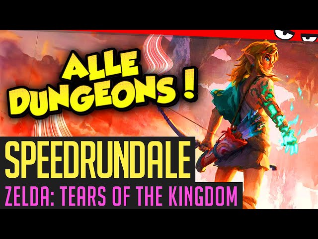 ZELDA: TEARS OF THE KINGDOM (All Dungeons) Speedrun in 3:12:33 von SeriousChallenges | Speedrundale