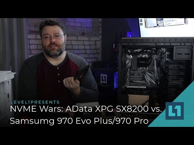 NVME Wars: Adata XPG SX8200 vs Samsung 970 Pro/EVO Plus