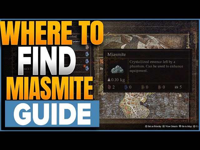 Where To Find Miasmite In Dragon's Dogma 2