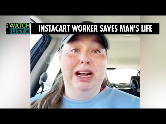GOOD NEWS: Instacart Worker Saves Man's Life
